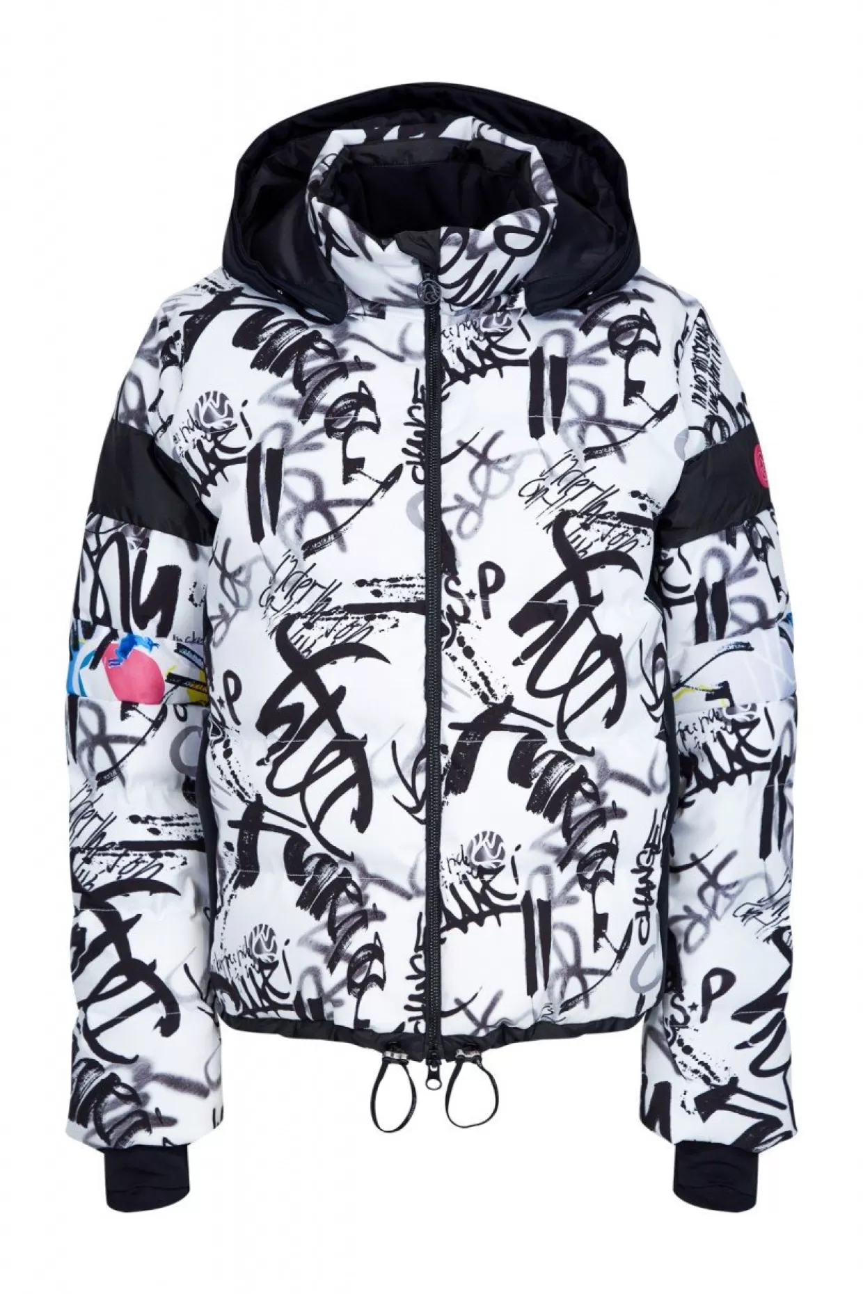 Daunenjacke Mit Graffity-Comic-Print-Mix-Sportalm Store