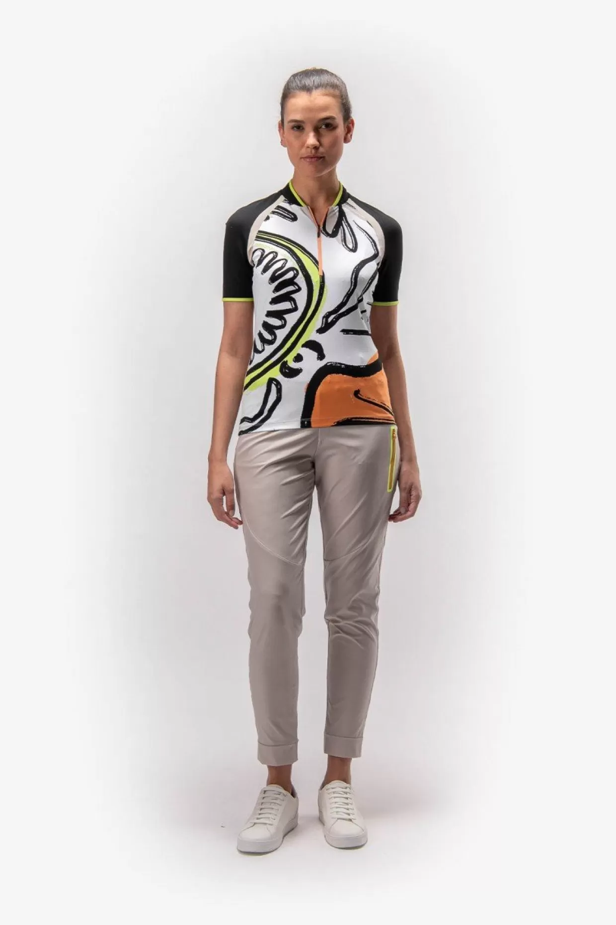 Gemustertes Poloshirt-Sportalm Clearance