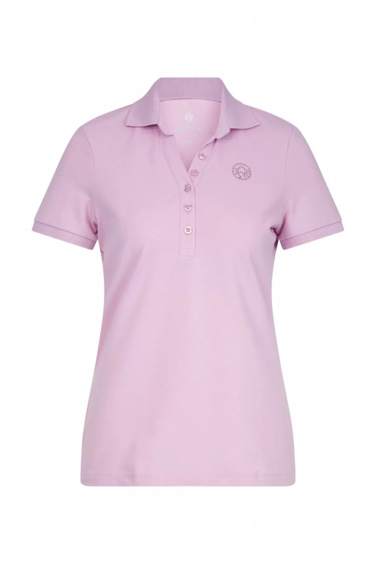 Poloshirt Mit Strassstein-Logo-Sportalm Discount