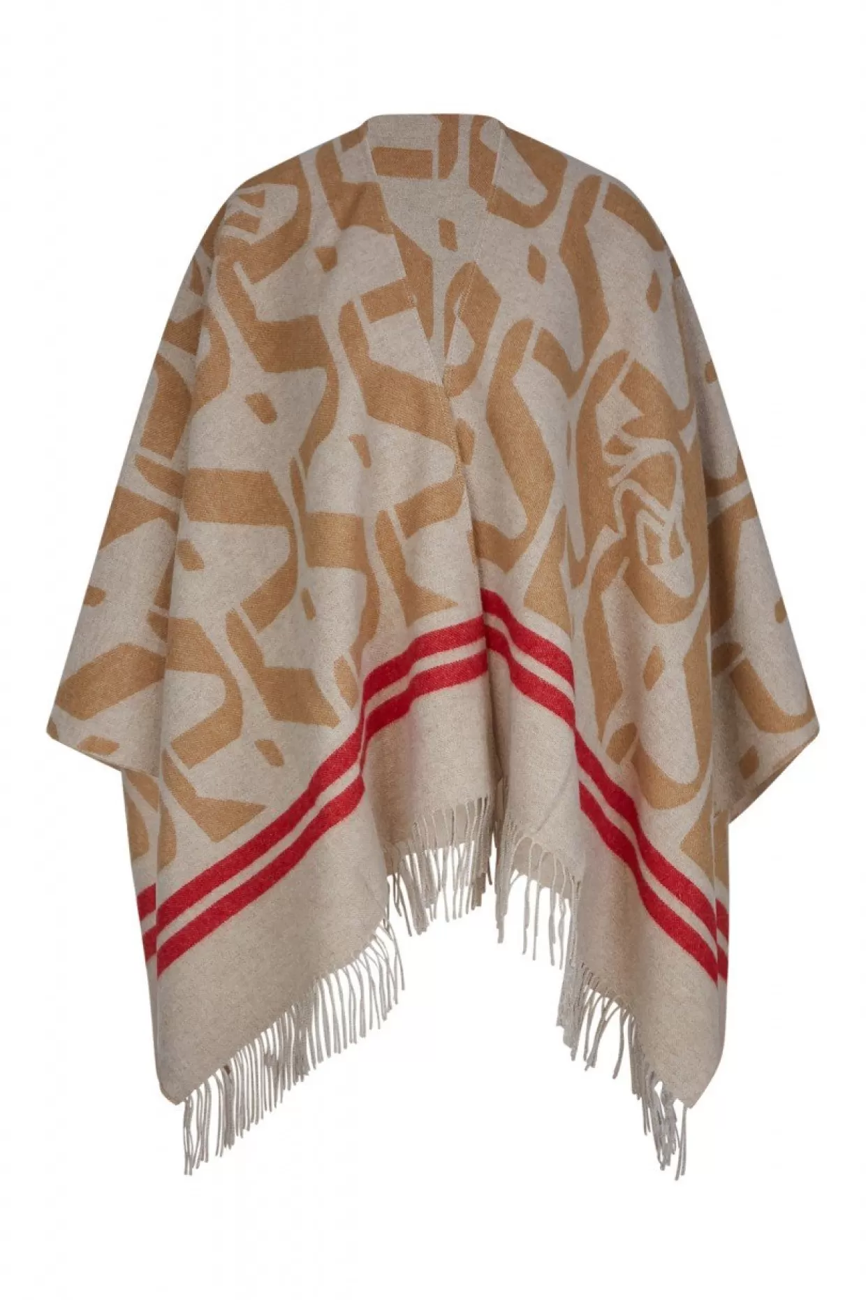 Poncho Mit -Dessin-Sportalm New