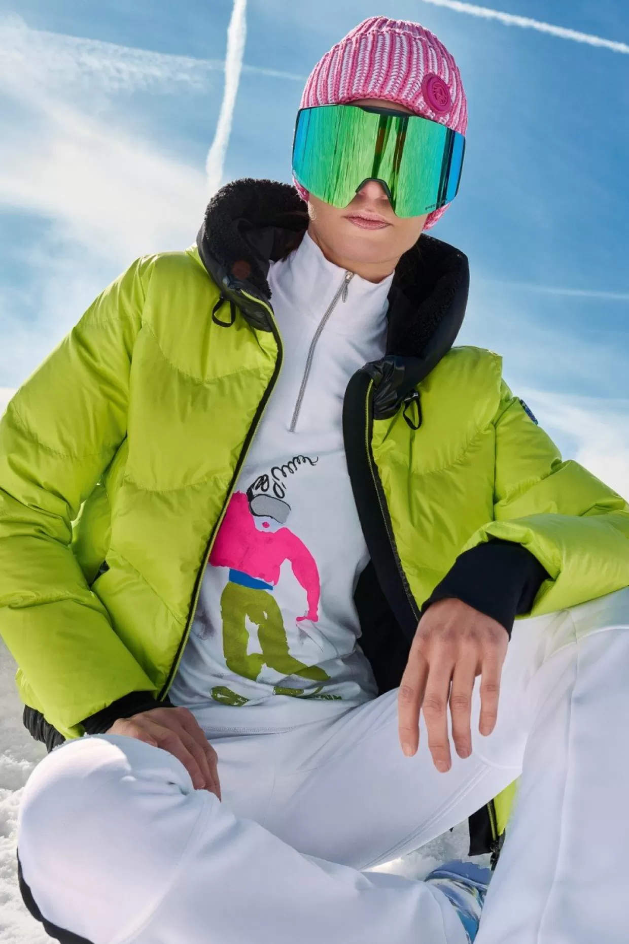 Skiunterzieher Mit Motiv-Sportalm Fashion