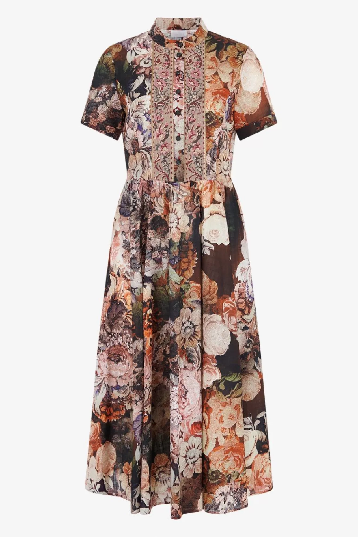 Trachtenkleid Mit Großem Blumenprint-Sportalm Shop